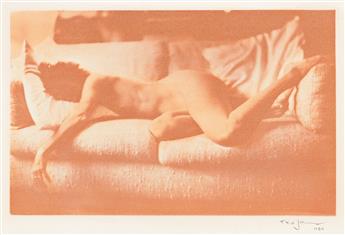 TED JONES (1927-2007) A selection of approximately 50 painterly photographs, including a variety of nudes, landscapes, and still lifes,